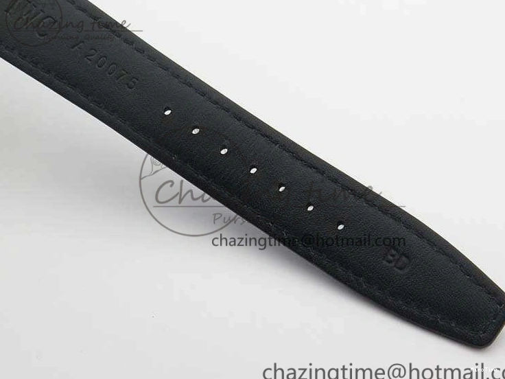 MIROTIME 0208 MoistureWicking Portuguese IW371491 ZF 1:1 Best Edition SS Blue Dial On Leather Strap A79350 (Slim Movement) V 7221